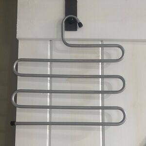 Modern Silver hanger for closet consolidation